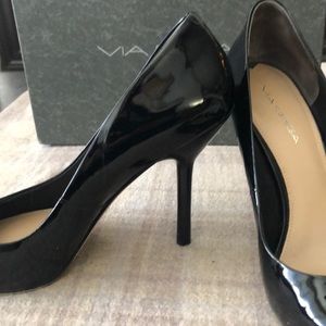 Via Spiga patent leather heels.